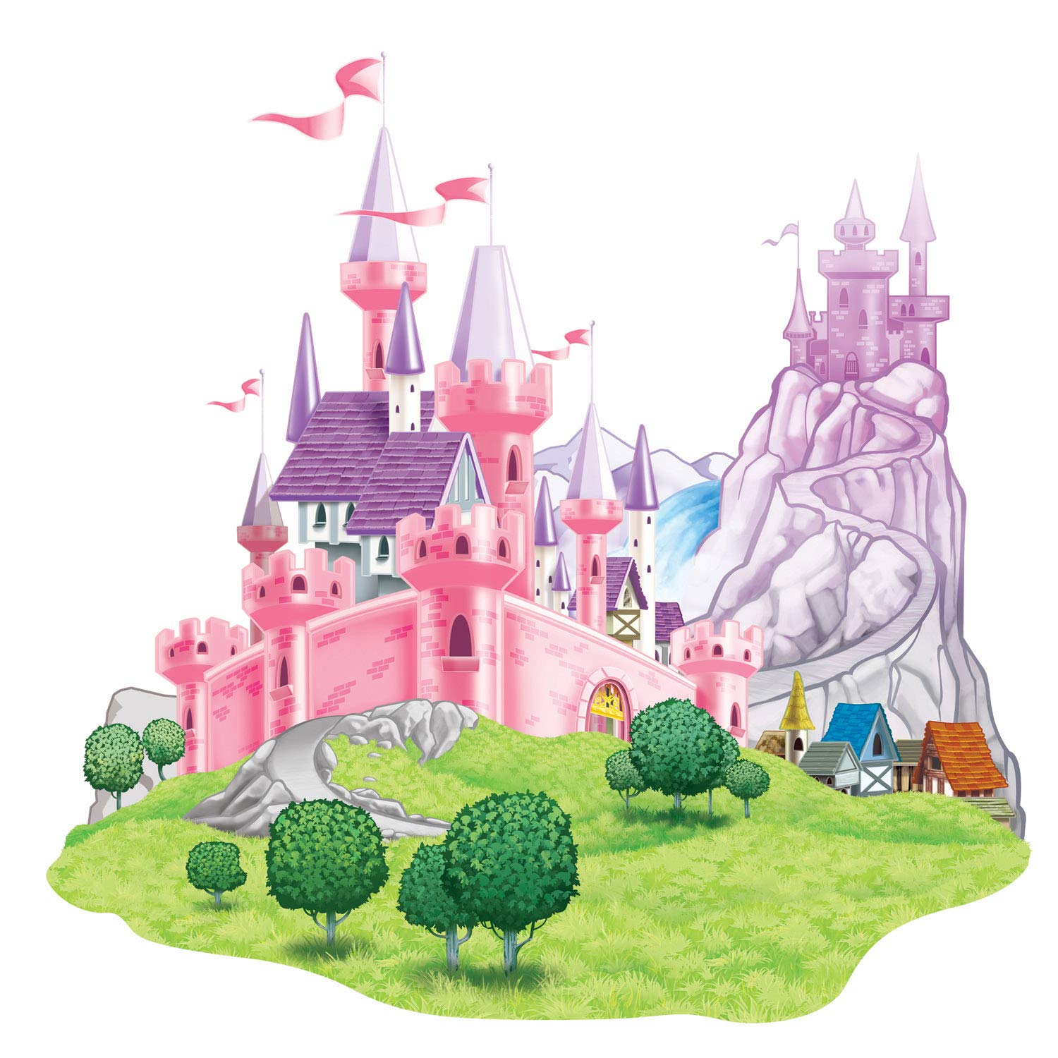 Decor Chateau de princesa 1 M52 X 1 m50