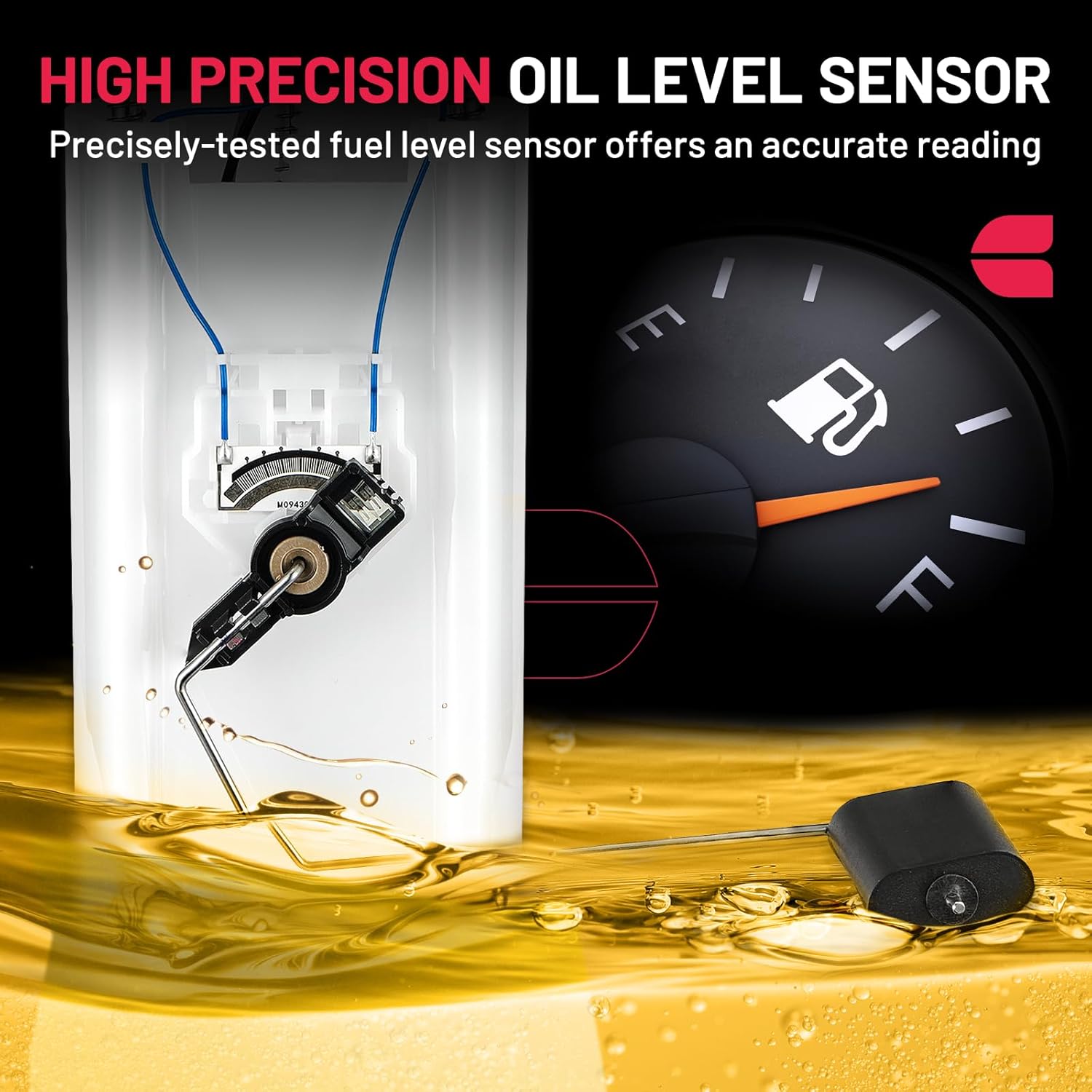 BDFHYK Electric Fuel Pump Module Assembly E8667M Compatible with Audi A3 2010-2013 2.0L I4, Compatible with Volkswagen Beetle/Golf/Jetta 2005 2006 2009-2015 1.9L 2.0L I4 Replace 1K0919050AB