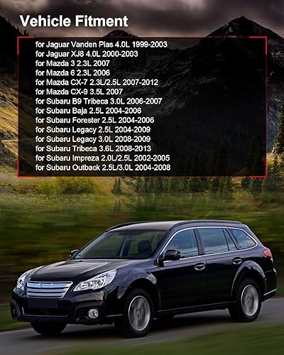 Miniatura 3 de Sensor de flujo de aire masivo compatible con Jaguar para Vanden Plas 4.0L 1999-2003 para Jaguar para XJ8 4.0L 2000-2003, sensor MAF de repuesto