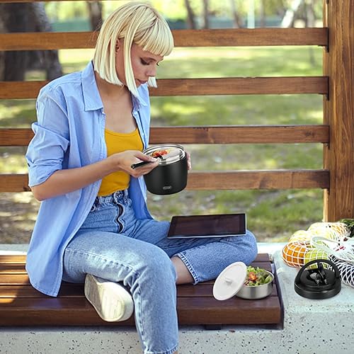 Miniatura 6 de Soup Thermo for Hot Food Insulated Food Jar 32oz, Vacuum Insulated Stainless Steel Lunch Container - Wide Mouth Thermo for Soup & Food, Insulated