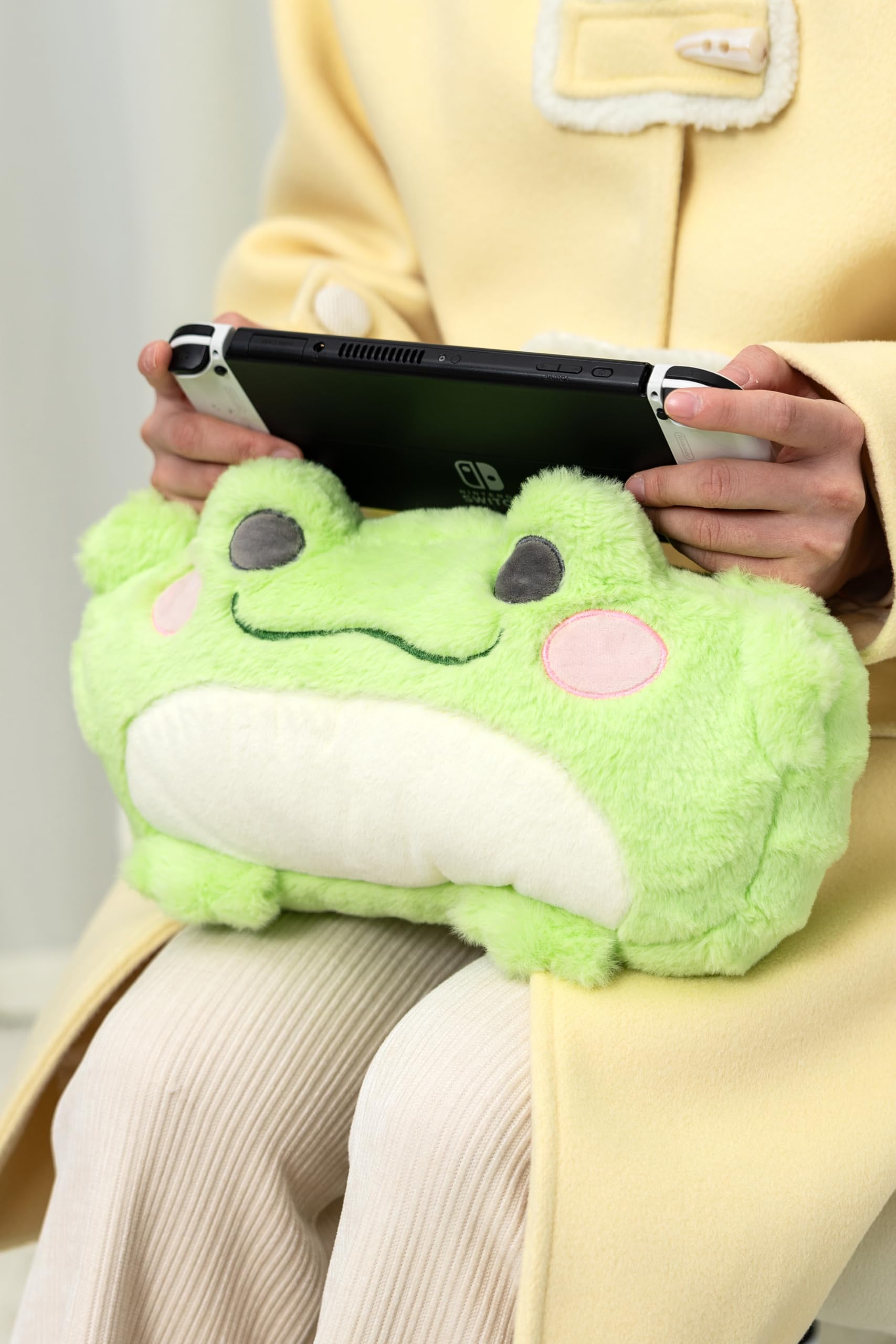 GeekShare Cute Plush Switch Carrying Case Compatible with Nintendo