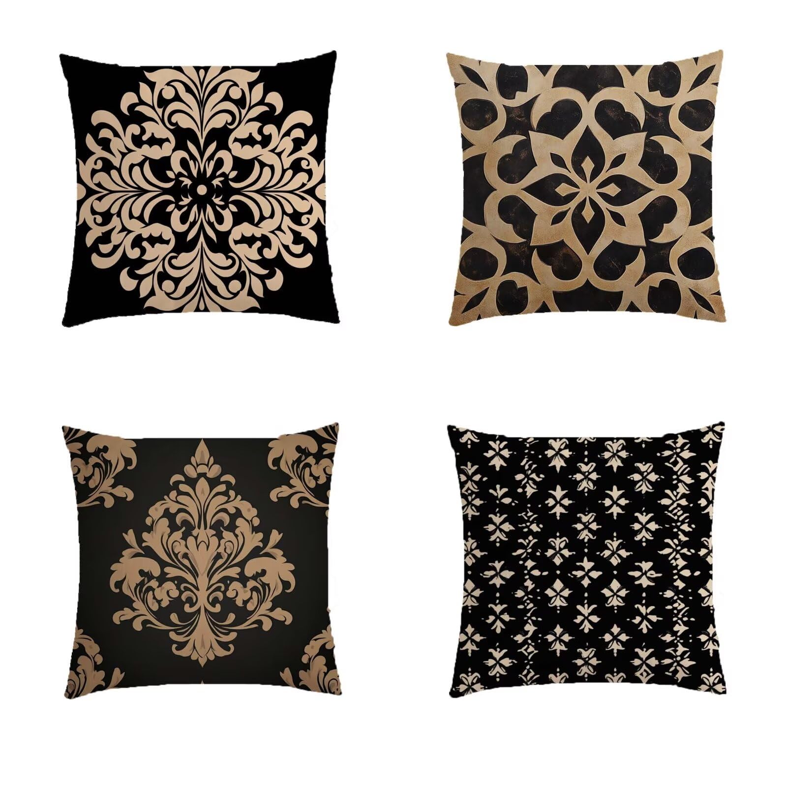 Housse coussin 60x60cm imperméable extérieur pour salon de jardin S742