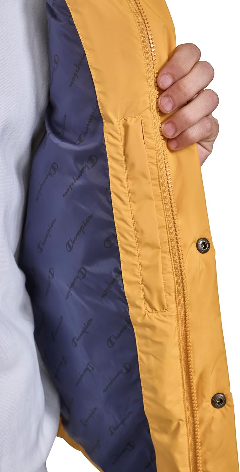 Champion Mens Puffer Vest With Logo - Image 7