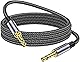 MOSWAG オーディオケーブル1メートル(1m) 3.5mm aux ケーブル 3.5mmオーディオケーブル ヘッドホンケーブル オス-オス ステレオミニプラグ ハイレゾ音質 ナイロン編組ステレオジャックコード電話、ヘッドフォン、スピーカー、タブレット、PC、音楽プレーヤーなど対応
