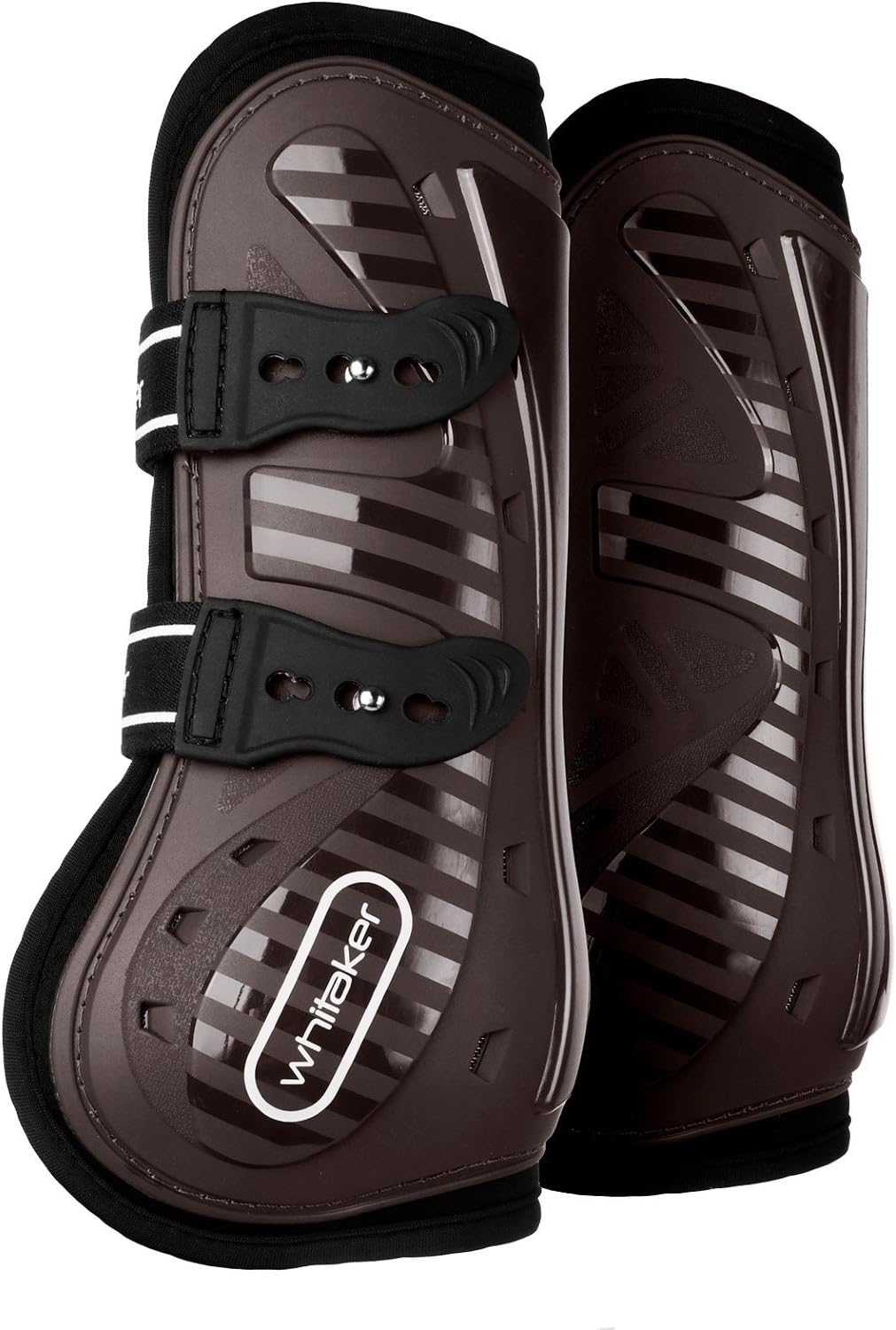 John Whitaker Bingley Tendon and Fetlock Boots Full Size Brown