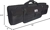 Vista 7 de Evolution Outdoor Estuche táctico para rifle - Serie táctica 1680, funda suave para rifles, funda negra para armas de fuego