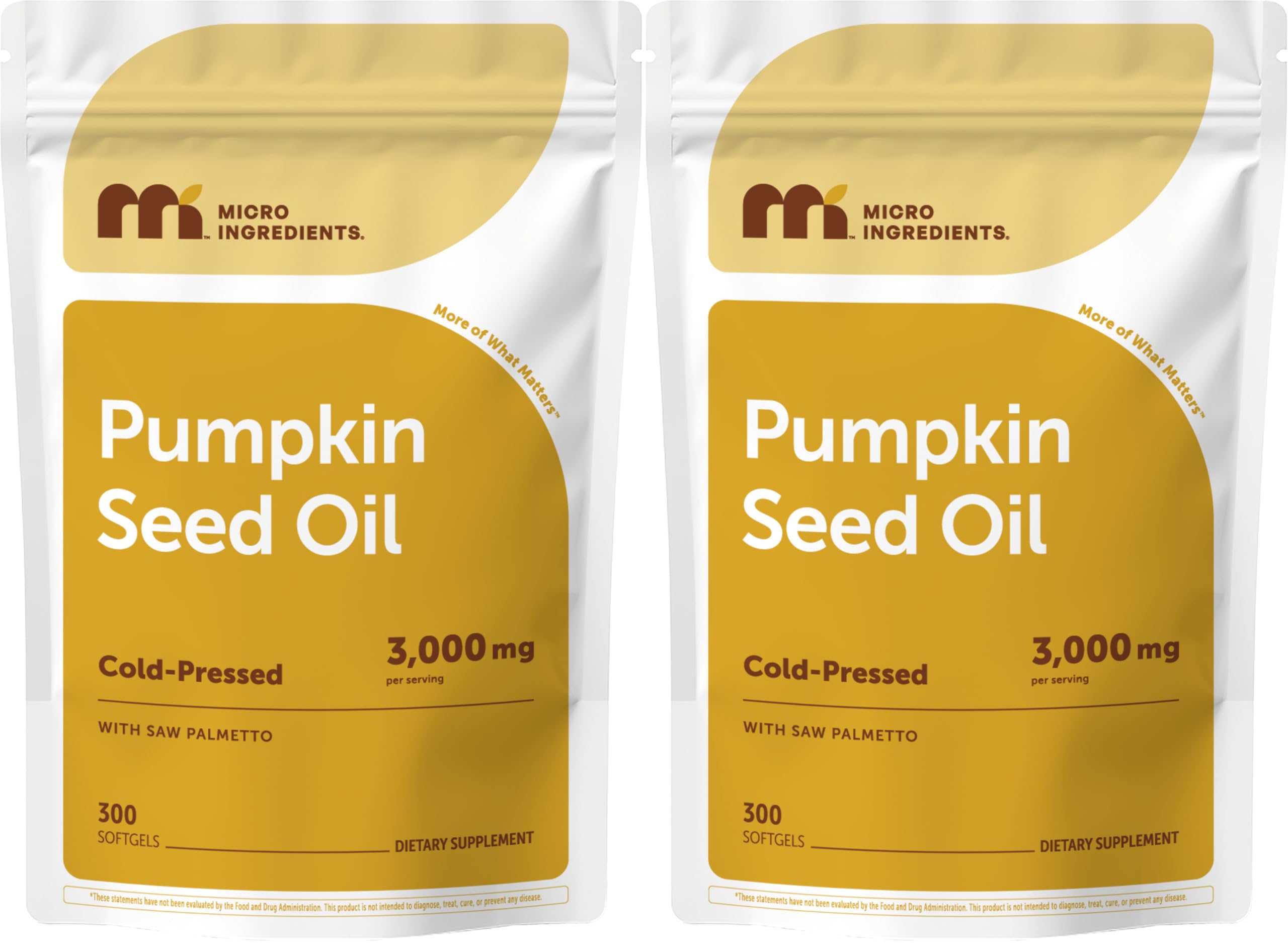 Micro Ingredients Pumpkin Seed Oil with Saw Palmetto, 75 Softgels — Amazon image 10