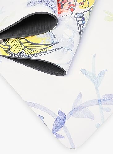 Miniatura 6 de Shakti Warrior Eco PVC Yoga Mat - Artist Designed, Premium eco friendly mats, Non Slip, Non toxic, Great For Regular & Hot Yoga, Pilates and