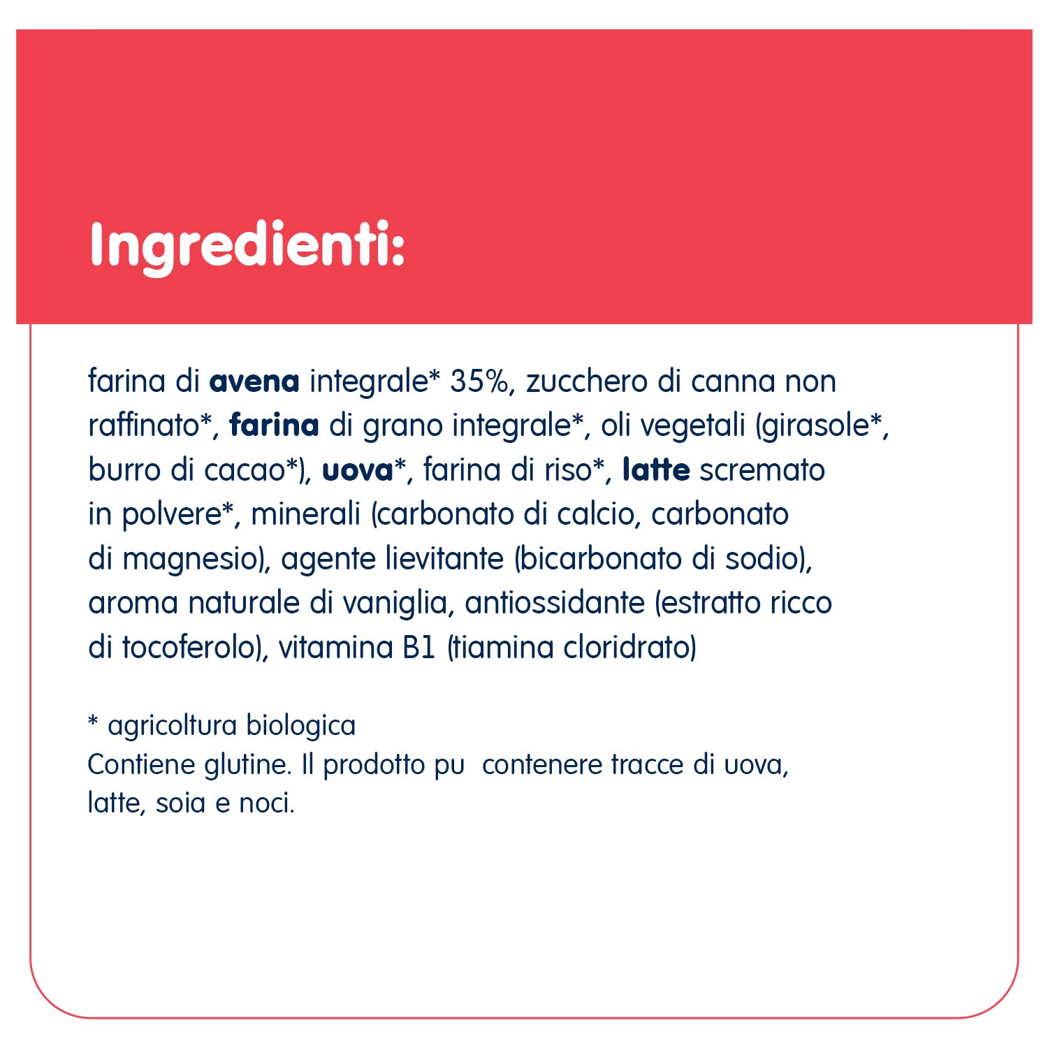 FLEUR ALPINE Biscotti Baby - Confezione da 12 x 2 deliziosi snack per bambini per una deliziosa colazione a base di porridge - Semplici biscotti integrali - 9 mesi