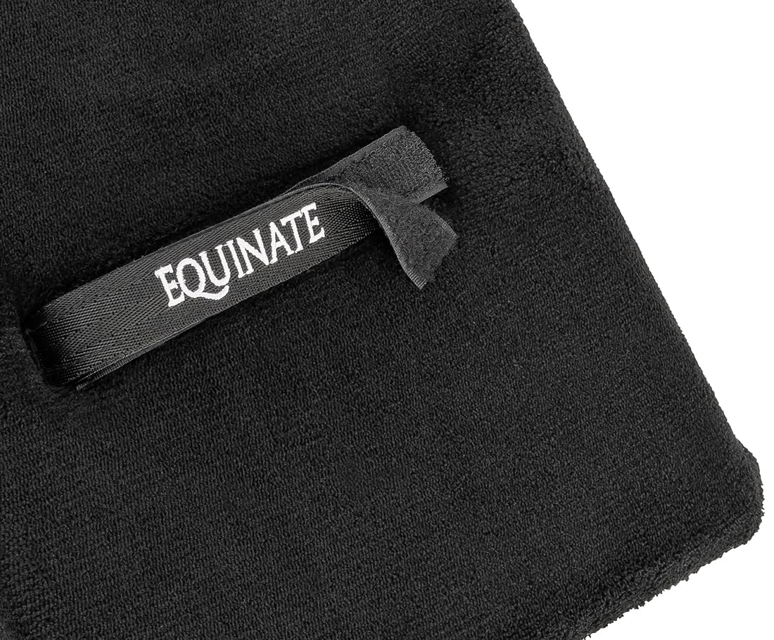 Equinate Longiergurt-Unterlage Vancouver mit Memory Foam 108 x 27cm - Atmungsaktiv - Weiche Unterlage mit rutschemmender Unterseite