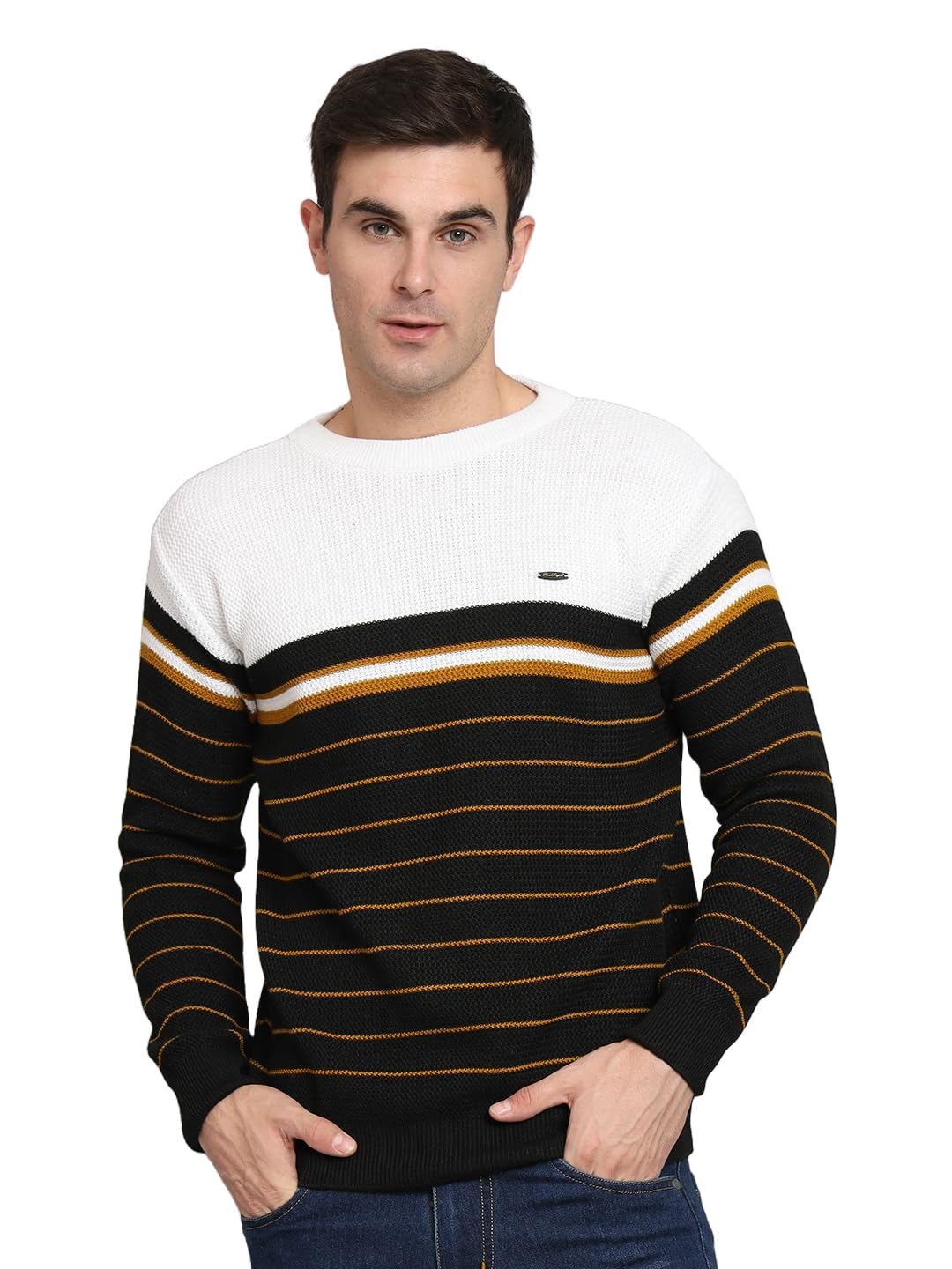 ekools Men's Winterwear Woolen Multicolor Sweater (4015_eK)-picture-31
