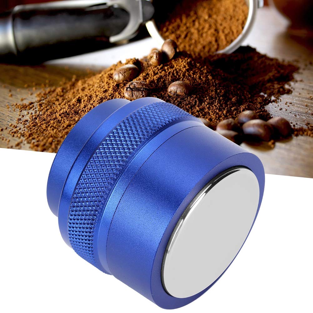 Kaffeeverteiler, Langlebiger Kaffeestampfer, für Zuhause, Kaffeezubehör für Büro, Café (BLUE)