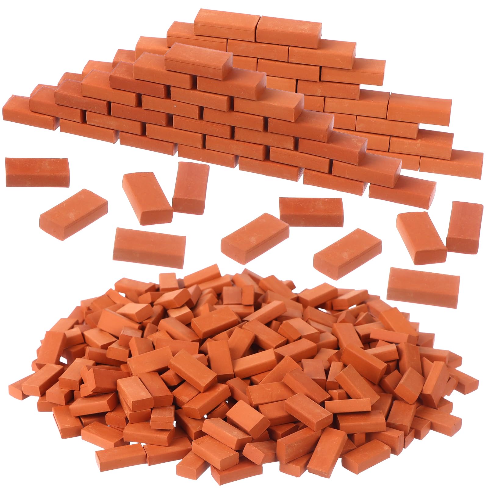 Amazon.com: Haiabei 350 Pcs 1/16 Miniature Bricks Brick Building
