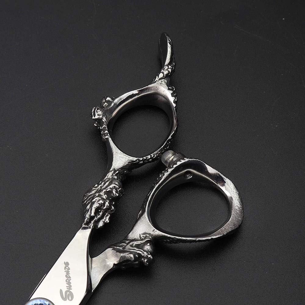 Porfessional Friseurscheren Set 7 Zoll Edelstahl Haarschneidescheren Set Profi Barbier für Damen & Herren