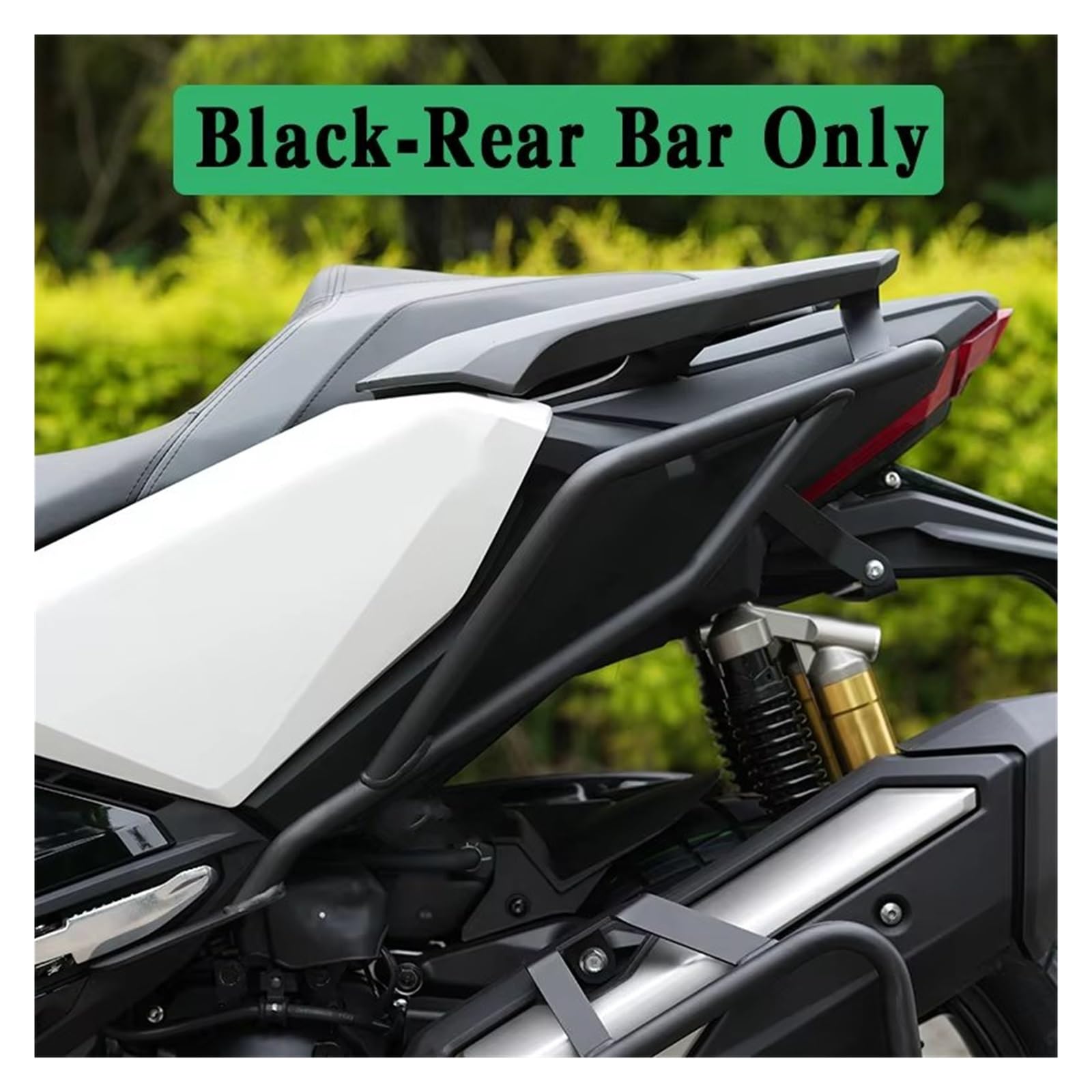 Crash Bar Protezione Per ADV350 Per ADV-350 Per ADV 350 2024-2025 Paramotore Per Moto Barra Di Protezione Per Telaio Paraurti Per Autostrada Paramotore Tubolare(A-Black)