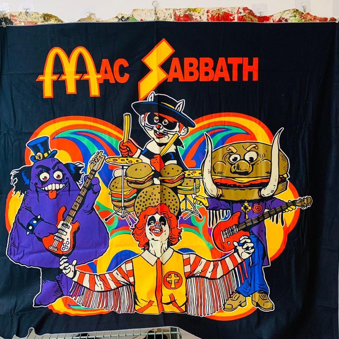 Amazon.co.jp: 世界征服 ドナルドマクドナルド インテリア 布 ポスター