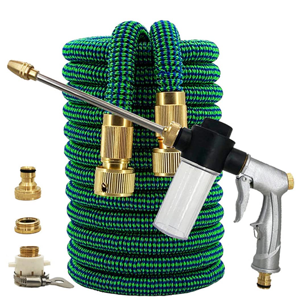 Buy Water Garden Hose Retractable Magic Hose Wash Hose With Metal Spray For Outdoor Garden