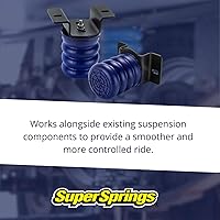 Vista 3 de SSR-611-40 SumoSprings Trasero para Toyota Tacoma, plata, 500 lbs.