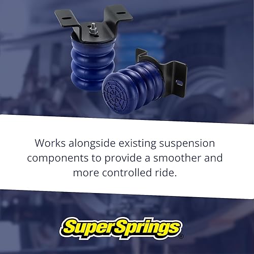 Miniatura 3 de SSR-611-40 | SumoSprings Trasero para Toyota Tacoma, plata, 500 lbs.