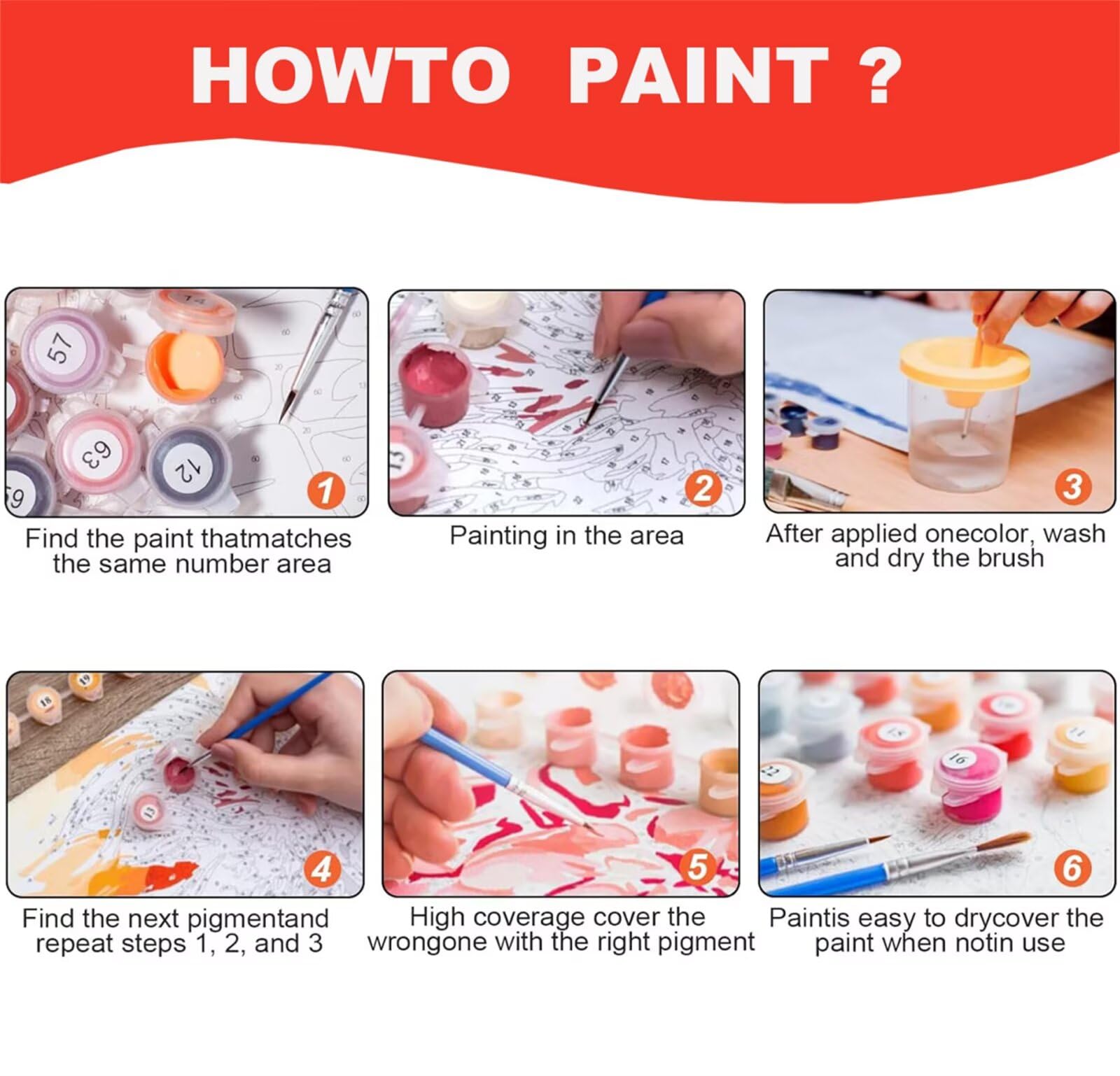 3 Pezzi Dipingere con i Numeri adulti, Paint by Numbers Foresta Cabina(2), Kit Lavoretti Creativi, Kit di Pittura Acrilica Fai-da-Te, con Pennello, Decorazioni Casa 70x140cm (Senza Cornice) y1s-796