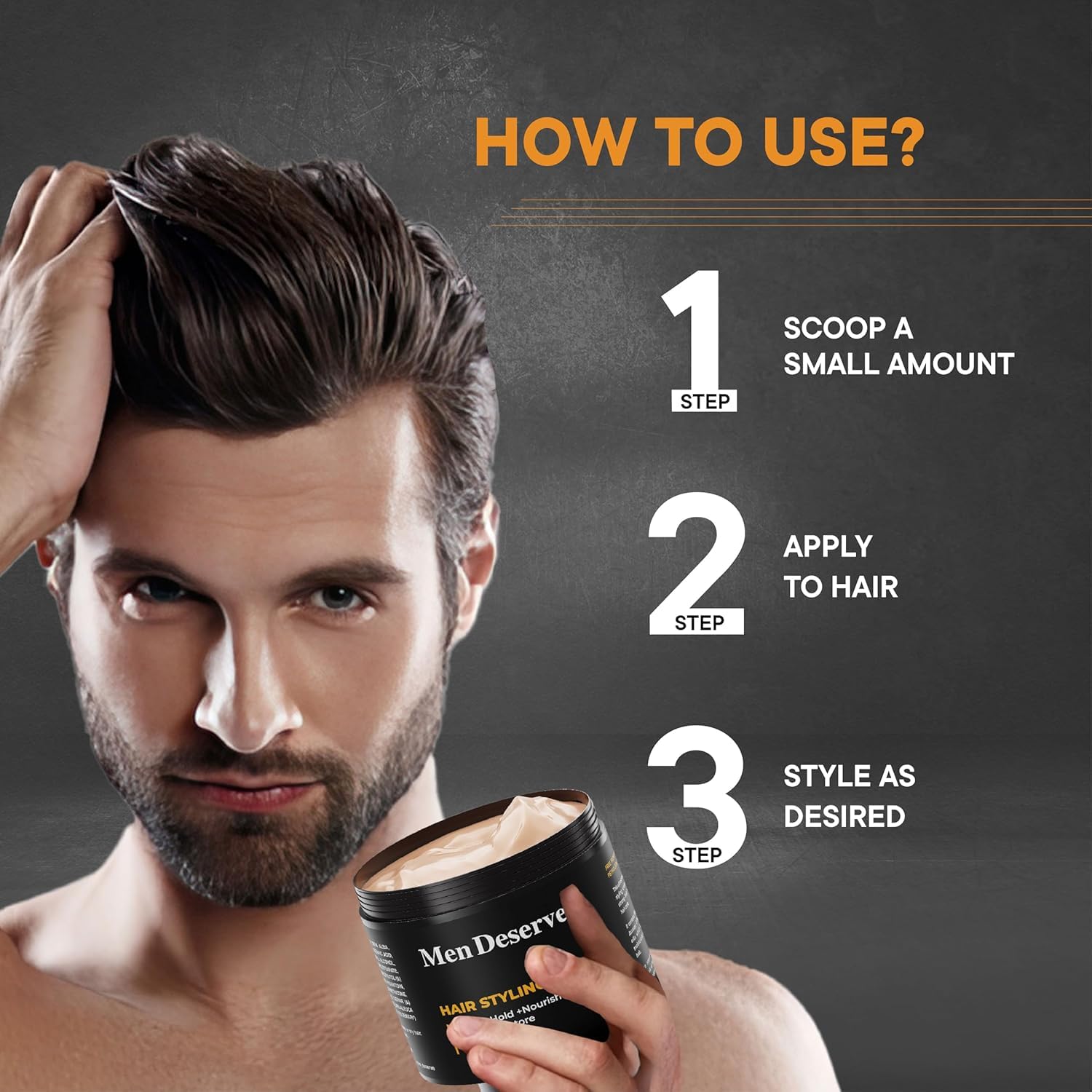 Amazon.com : TU Hair Styling Cream (100g) | Provides Strong Hold