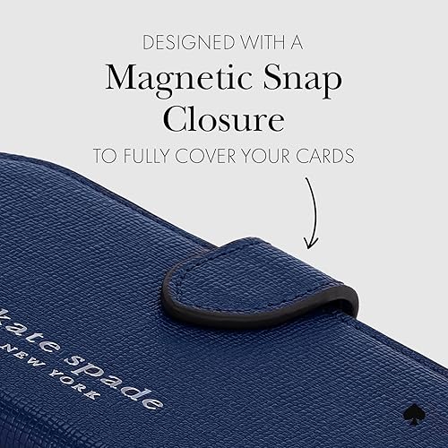 Miniatura 28 de kate spade new york Cartera magnética/tarjetero - Compatible con teléfonos y fundas MagSafe - Pale Dogwood cornejo pálido