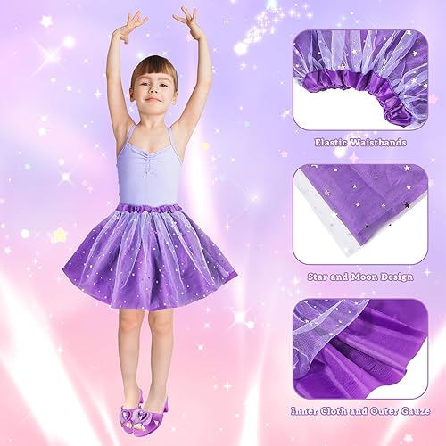 Miniatura 5 de Conjuntos de vestir para niñas de 3 a 6 años - Vestidos de princesa, zapatos y accesorios para juegos de simulación