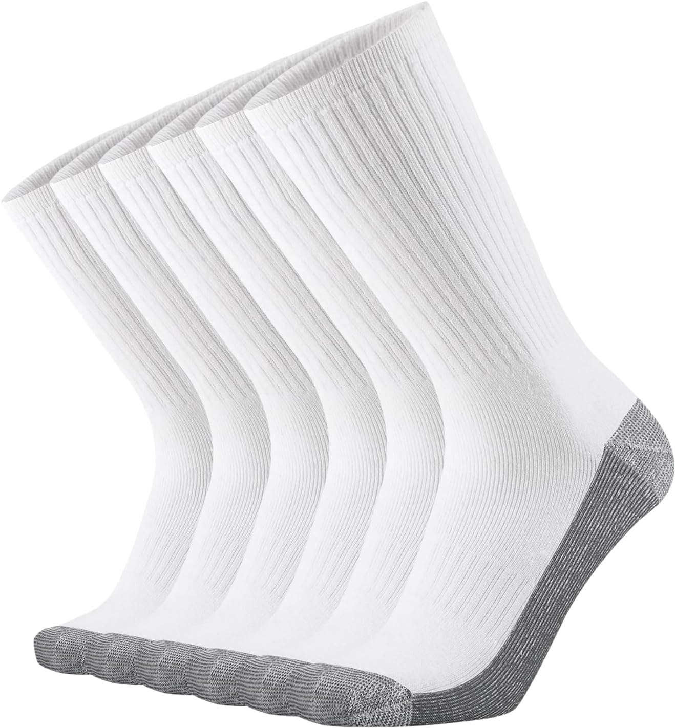 Full Thick Cushion Crew Athletic Work Socks for Men Sports Boot Moisture Control Soft Warm Durable Comfort Anti Blister