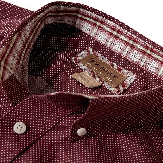 ARIAT Men's Wrinkle Free Wrenly Classic Fit Shirt