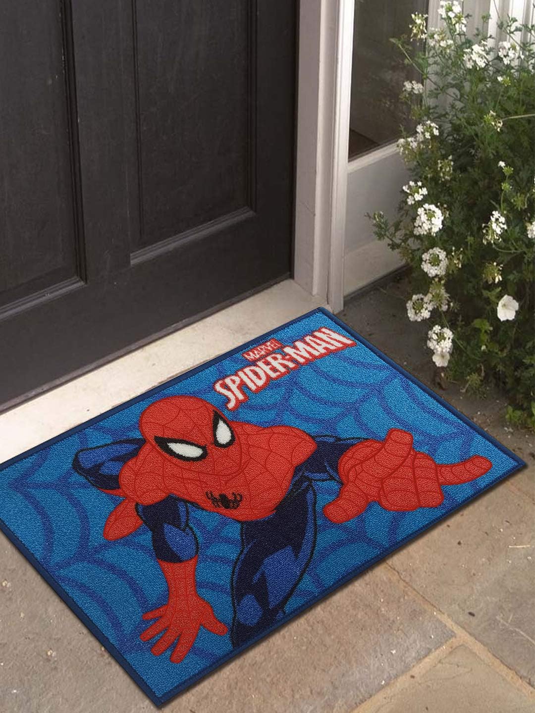 Athom Living Marvel Spiderman Kids Doormat 37x57 cm (Pack of 1)