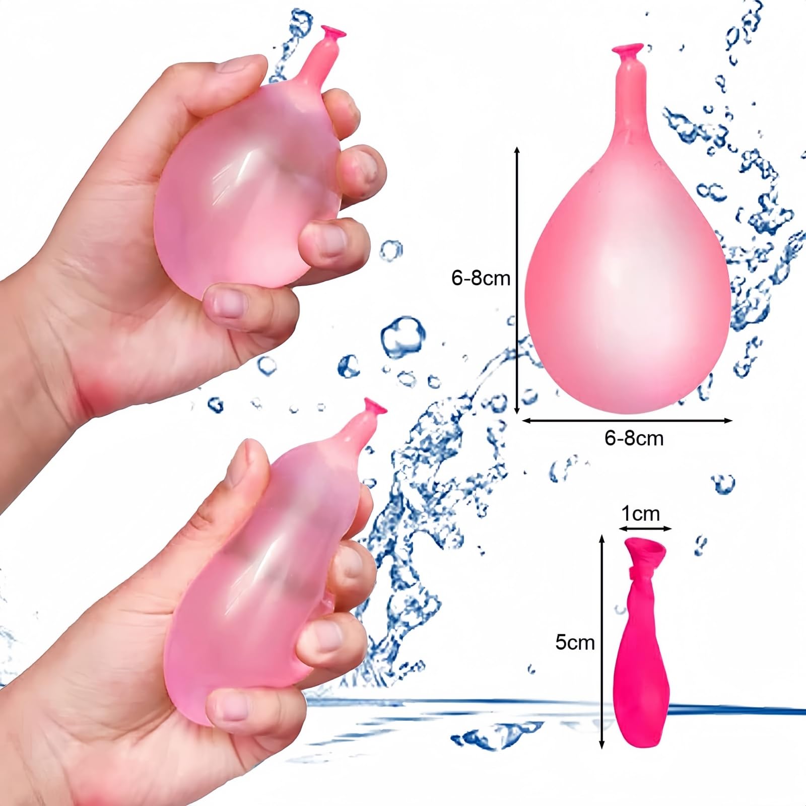 333 samozamykające się bomby wodne, dmuchane balony dla dzieci, zabawy wodne, letnie imprezy na świeżym powietrzu