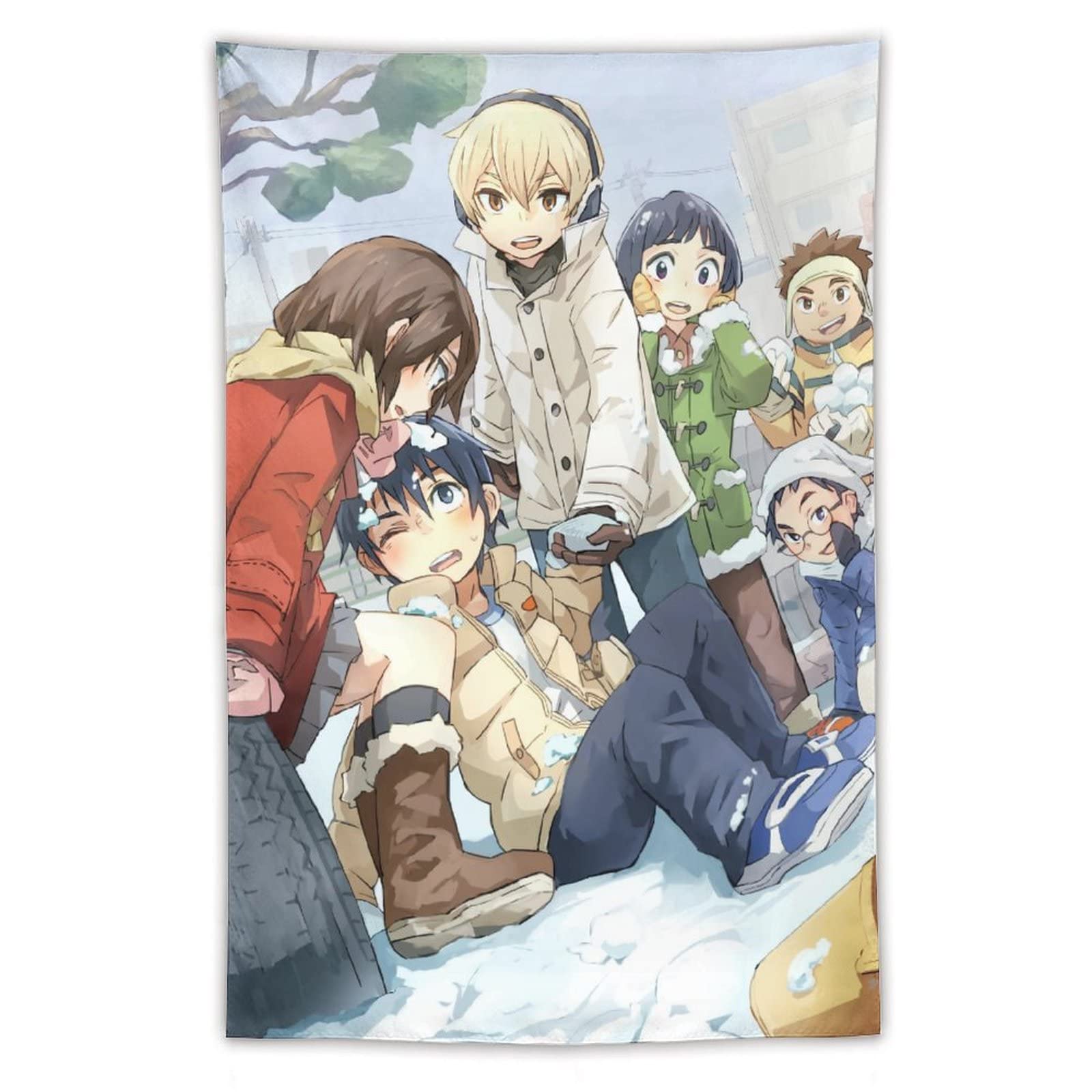 Amazon.co.jp: タペストリー 可愛い アニメ柄 僕だけがいない街 僕街