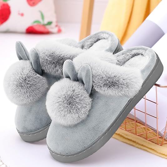 Ciabatte Pelose Donna Punta Aperta – Pantofole In Pelliccia Sintetica Con Suola Antiscivolo, Per Casa E Esterno