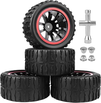 1/10 RC   & 12mm     Traxxas Stampede Rustler VXL E-Revo Redcat Blackout Volcano Arrma Tekno HSP HPI Savage XS    A 4
