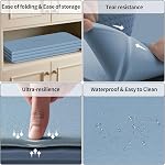 7-Fold Yoga Mat 70"x24" - 1/2 Inch Thick Folding Exercise Mat, Compact Non-Slip TPE Mat for Travel, Storage, Yoga & Home Gym, Lightweight & Portable