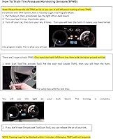 Vista 7 de MOSTPLUS Sensor del sistema de monitoreo de presión de neumáticos (TPMS) 315 MHz compatible con Cadillac SRX 2004-2006 Chevrolet Trailblazer