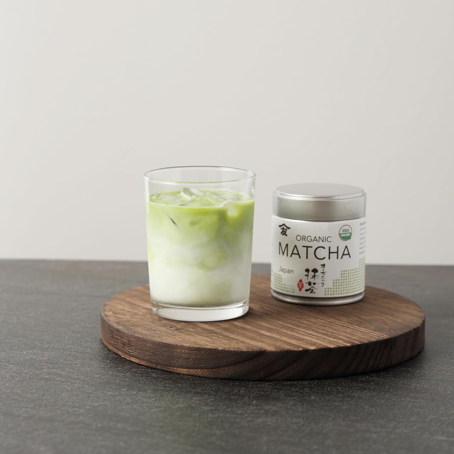 TOMOSAN Japanese Organic Matcha - Authentically Japanese Uji Kyoto Origin, Traditional Stone Milled Green Tea Powder, 30g/1.06oz