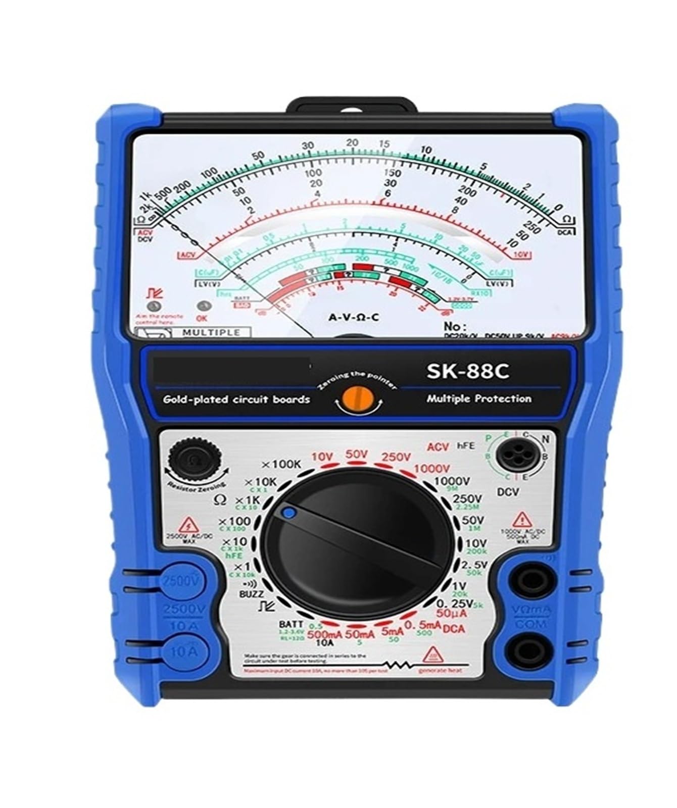 Multimètre SK88C compteur multirésistant pour sécuriser vos mesures électriques de 2500V