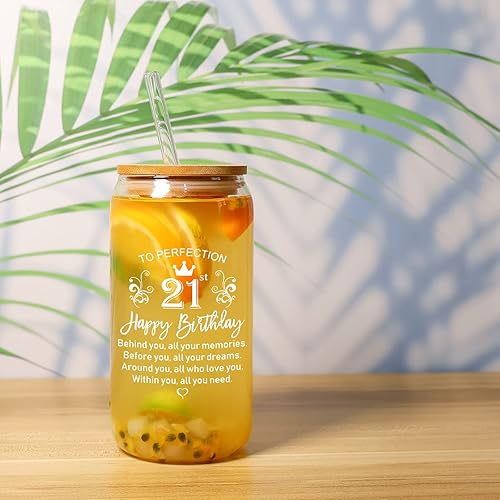 Miniatura 3 de Regalos de cumpleaños 21 para ella decoraciones de feliz cumpleaños 21 para ella divertidas ideas de regalo de cumpleaños de 21 años para ella