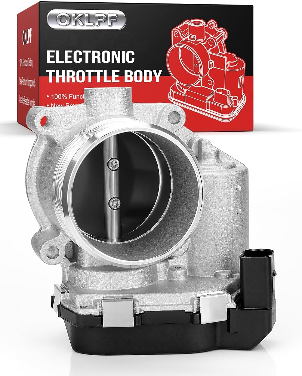 OKLPF Throttle Body Compatible with Volkswagen Beetle 12-13, Passat 06-10, Tiguan 09-17,Audi A4 05-16, A5 10-17, A6 12-18,Q3 15-18 L4 2.0L Throttle Body Replace Number 06F133062E, A2C59511705