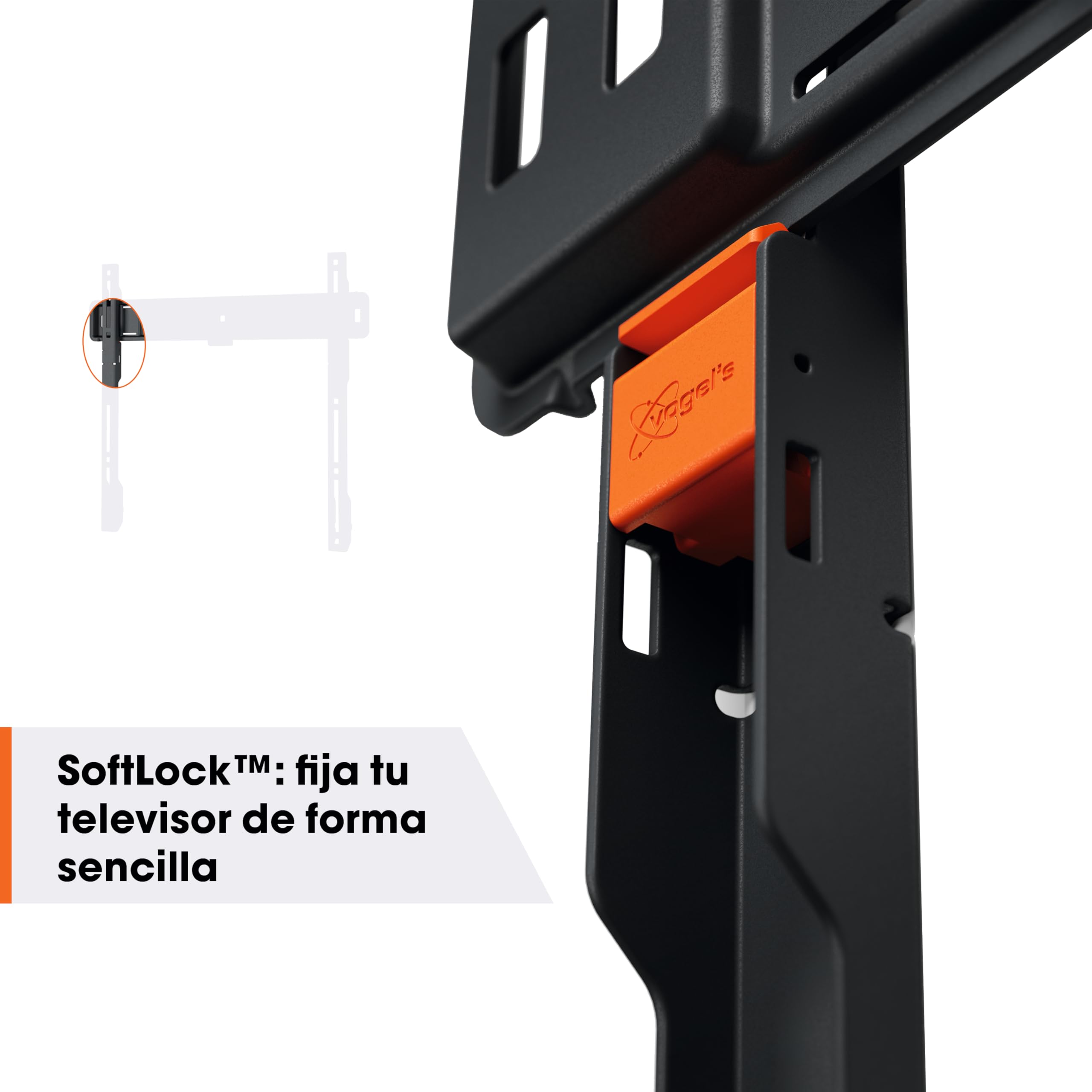 Vogel's TVM 1615 Soporte TV inclinable para televisores de Entre 40 a 77 Pulgadas, Máx 35 kg, Soporte TV máx. VESA 600x400, Compatibilidad Universal
