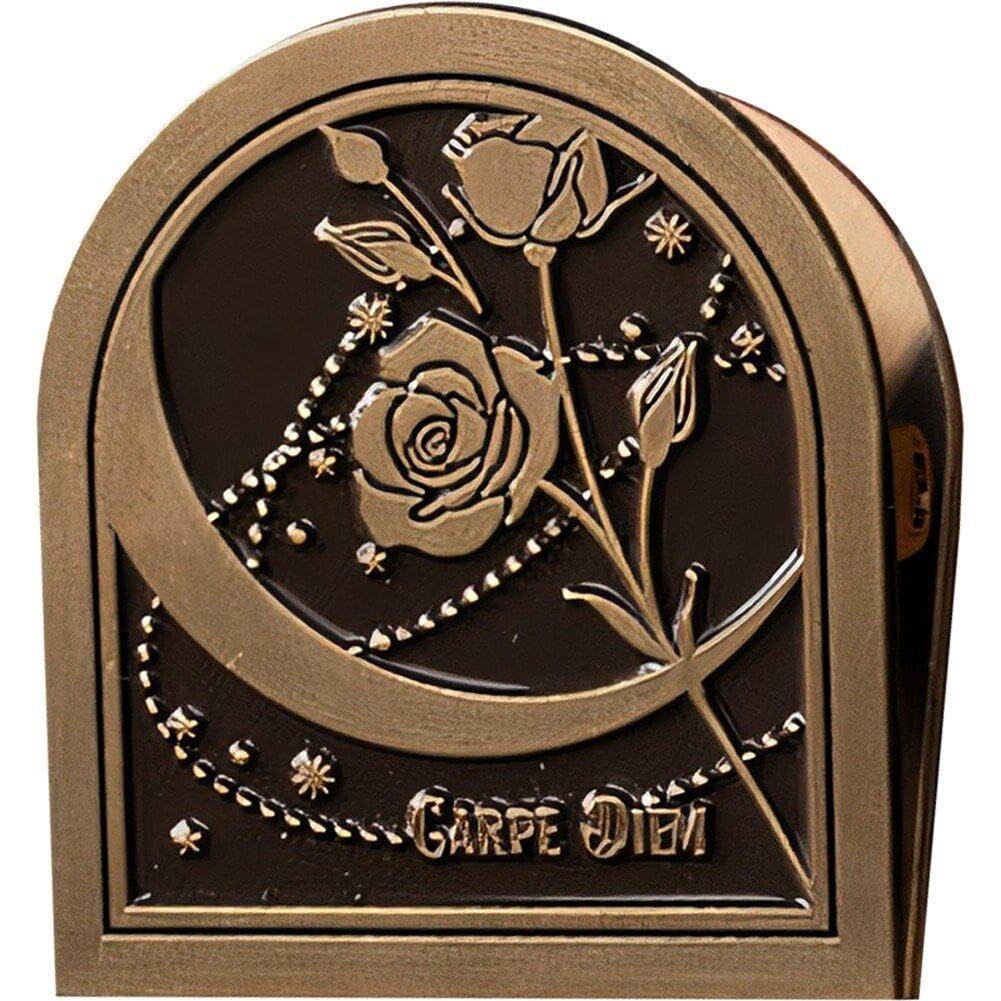 Sanfly Style1 Scrapbooking Journaling Metal Clip Vintage Rose Cat Pattern Handbook Decorative Metal Clamp Set Paper Clips For Paperwork