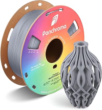 Polymaker Panchroma Mat PLA Filament, Mat Fosil Gri 1.75mm 1kg 3D Bask  Filamenti, Eskiden Polyterra Mat 3D Yaz c  PLA Filament,  o u FDM 3D Yaz c ya Uyar, 1kg Makara 2.2 lb
