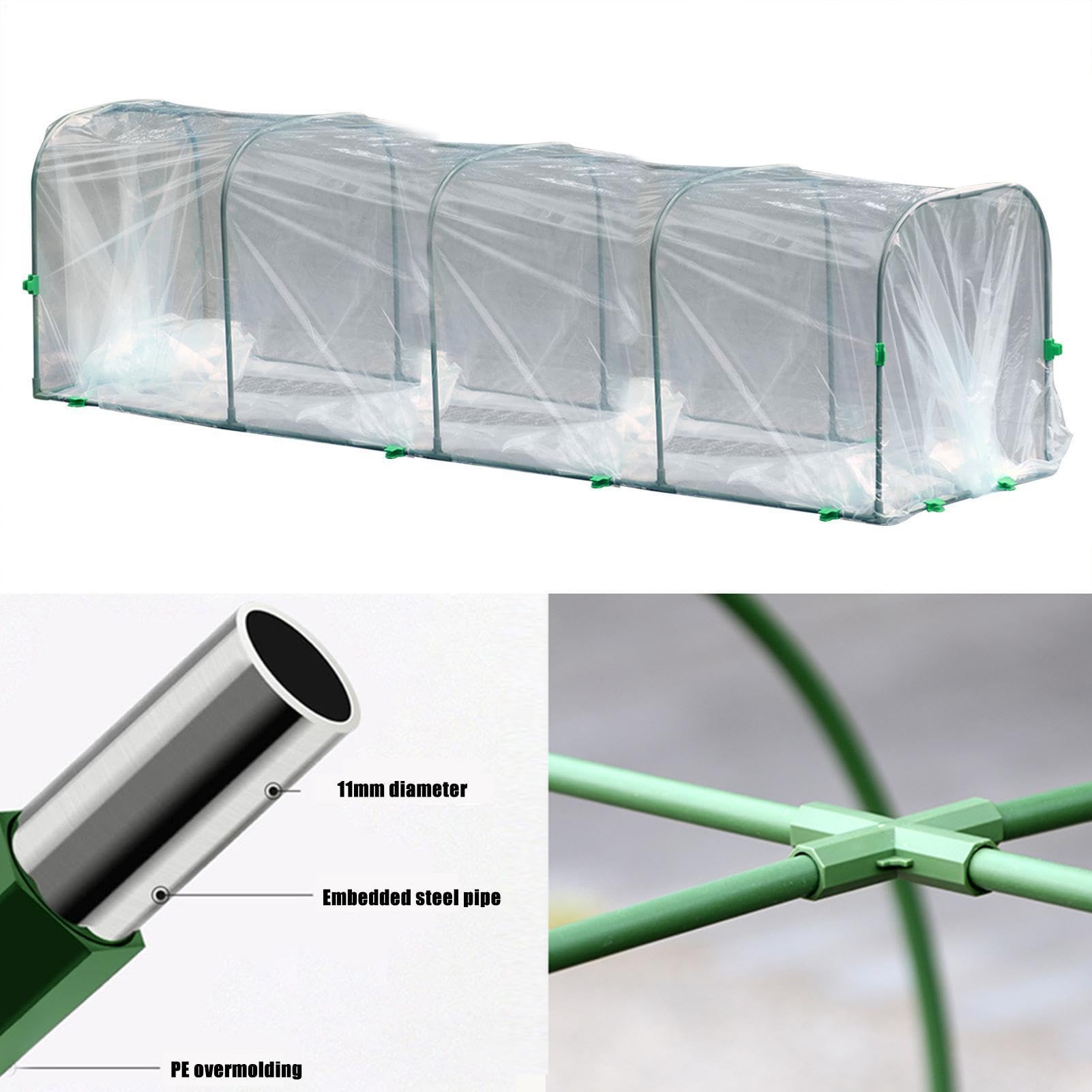 Piante da interno serra Serra portatile per il giardinaggio invernale | Camera calda impermeabile per piante da giardinaggio per tende da neve per freddo