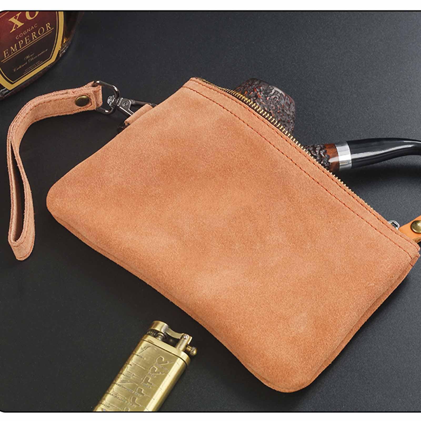 Borsa per tabacco, Borsa for Tabacco, for Pipa Portatile In Pelle - Sigaretta, Regali for Uomo, Compleanno