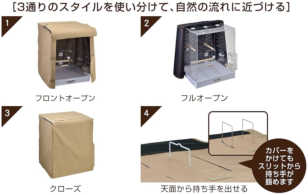 Amazon | GEXジェックス 鳥かご コトリウム460 快適ぐっすり