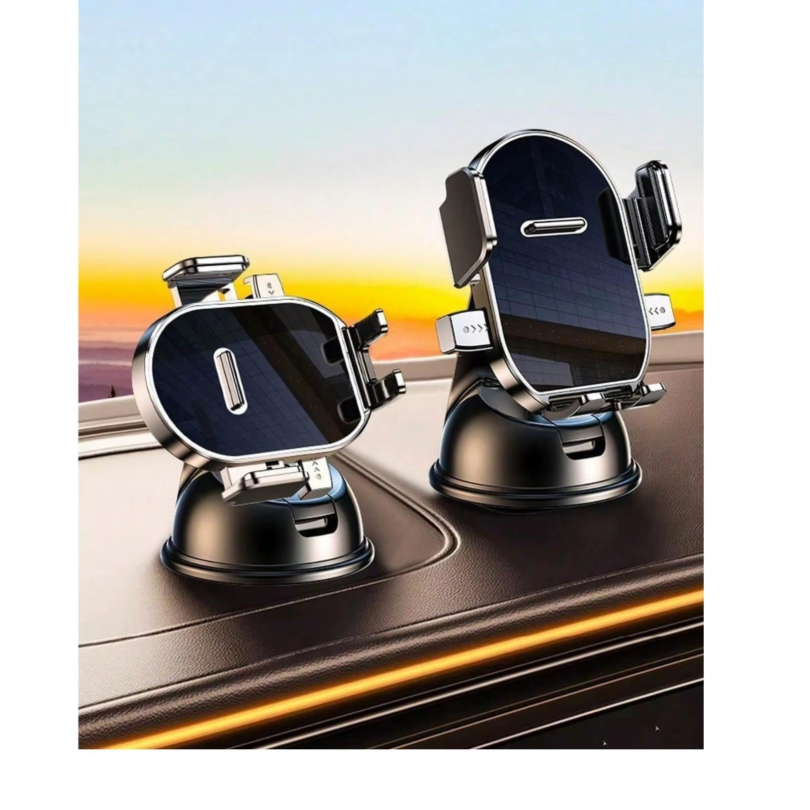 Supporto Cellulare Cruscotto Girevole A 360°