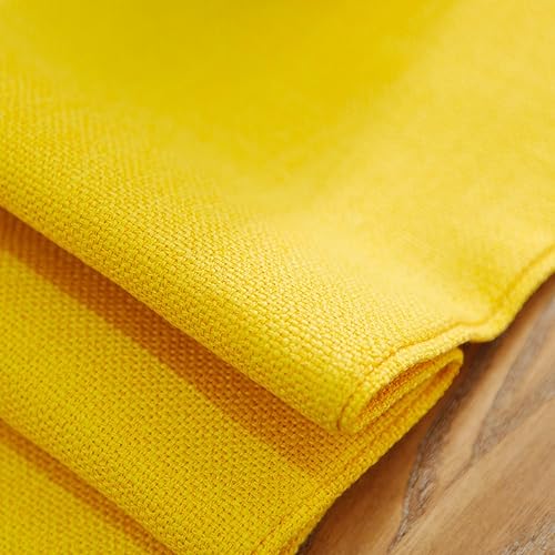 Miniatura 48 de Juego de 4 manteles individuales de lino suave hechos a mano resistentes al calor, manteles individuales para mesa de comedor, manteles individuales