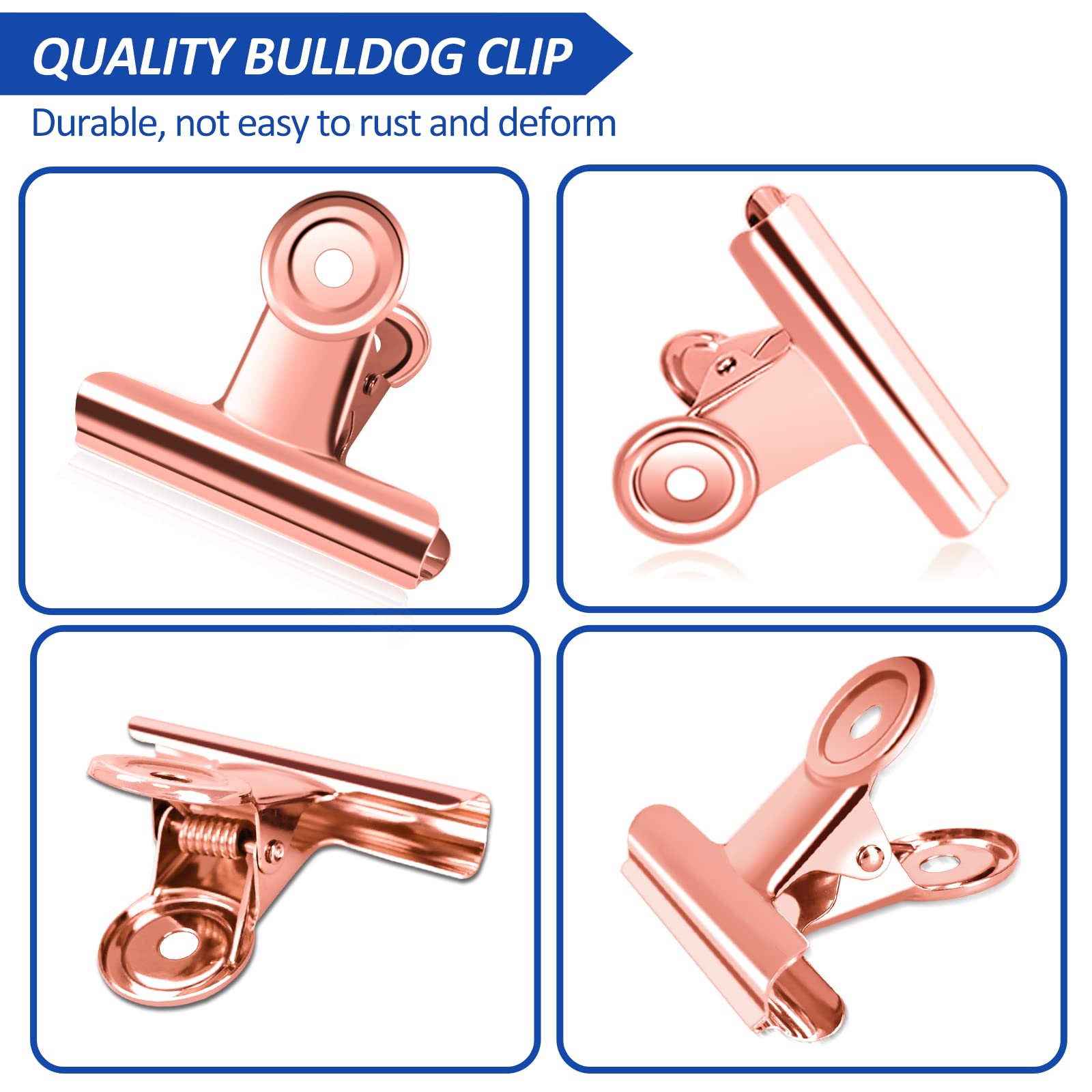 Amazon.com : 10 Pack Large Metal Hinge Clips 2.5 Inches Bull Hinge