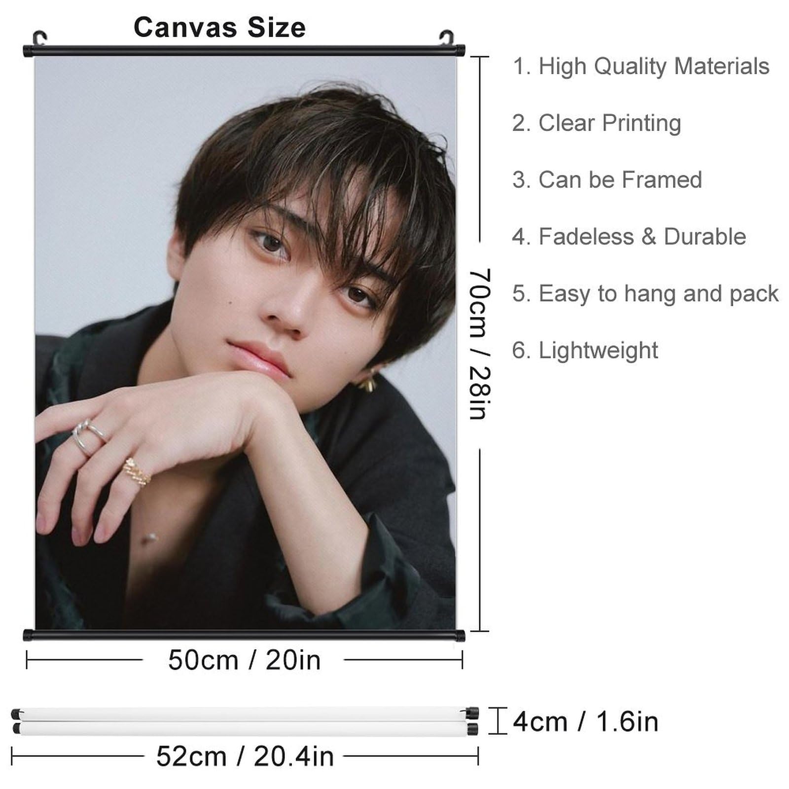 Amazon.co.jp: 永瀬廉 (63) 掛ける絵 ポスター 壁掛け 壁画 装飾